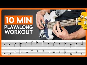 10 Min Play-Along Bass Workout (For Beginners)