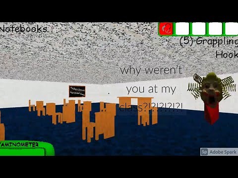 [Baldi's Basics Plus] Mrs. Pomp jumpscare