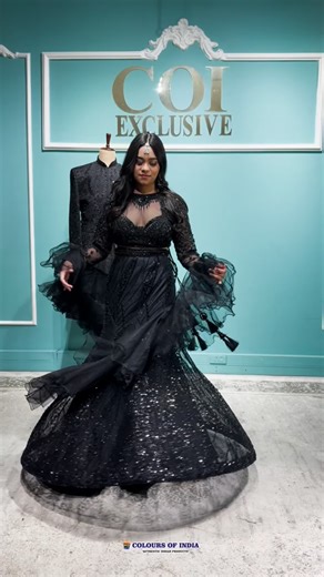 Colours of India on Instagram: "Dark, dramatic, and impeccably crafted. A statement ensemble designed for evenings that demand distinction. Colours Of India ✨ Bridal | Festive | Designer Wear 📍 Visit us in-store | DM to know more You can find us at:📍 1) Fourways Mall Ground Level Next To Checkers, Johannesburg 2) The Glen Shopping Centre, Johannesburg 3) 8 Palm Blvd, Umhlanga Rocks Gateway 4) Shop No 60, The Ridge Mall, Shallcross 5) Shop No 48, Liberty Midlands Mall Pmb. 6) Level 4, Shop No 1