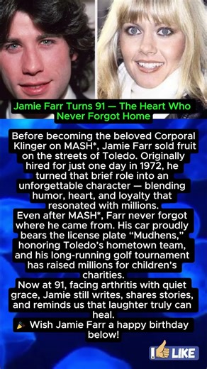Jamie Farr at 91: The Heart of MASH Who Never Forgot Home*