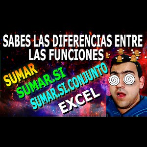 ¿Cómo SUMAR en Excel con una, dos o varias CONDICIONES? - [Función SUMAR SI, SUMAR.SI.CONJUNTO]