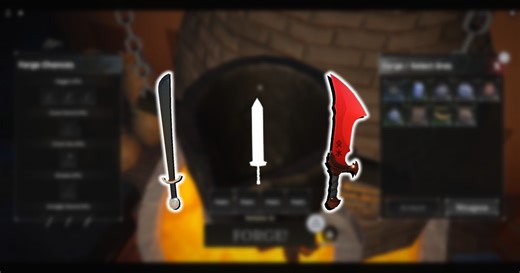 Best weapon recipes in The Forge