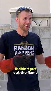 We Put Dry Ice In A Metal Foundry