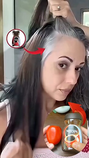 White hair to black hair naturally in just 3 minutes and grow long hair fast #whitehair #blackhair #haircare #hairstyle #fblifestyle | Natural Beauty Recipes