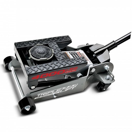 Powerbuilt 620422E Heavy Duty 4000 lb Triple Lift Jack Review - GarageSpot