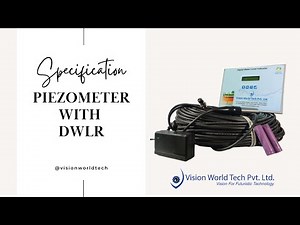 Piezometer with DWLR | Real-Time Groundwater Monitoring by Vision World Tech