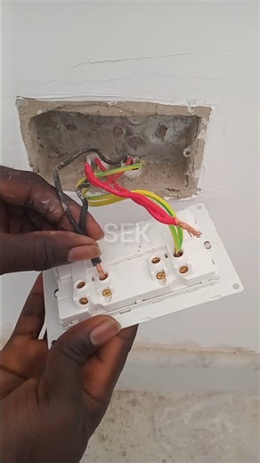 So Easy, Best way to connect socket #electrical #electrician