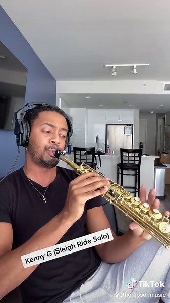 Kenny G Saxophone Sleigh Ride Solo Transcription