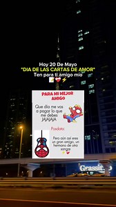 Cartas de amor para mi mejor amigo: ideas para el 20 de mayo