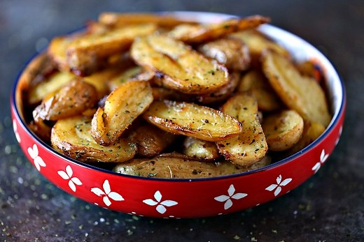Lemon Roasted Fingerling Potatoes