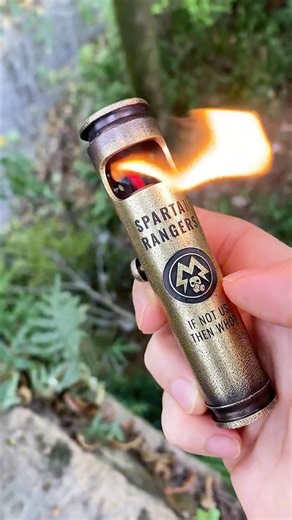 Custom Brass Lighter | A Creed Engraved in Brass