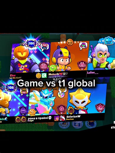 Brawl Stars Showdown: Game vs Top 1