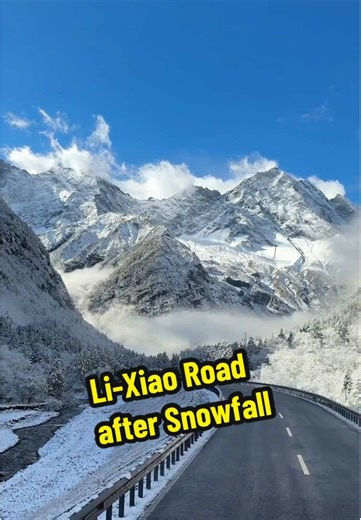 Li-Xiao will be like this after snowfall. But if it’s too heavy, it might be risky. #sichuan #chengdu #siguniangshan #bipenggou #GoPanda
