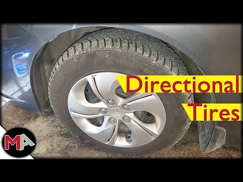 Rotating Directional Tires