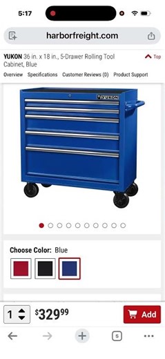 Harbor Freight surprise, new Yukon tool chest just dropped ￼