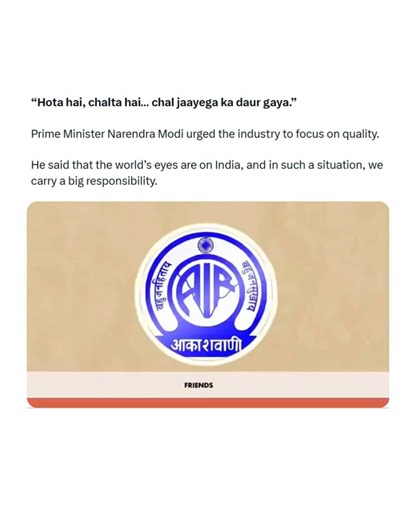 The Tatva on Instagram: "Prime Minister Narendra Modi addressed the 130th episode of his monthly radio programme ‘Mann Ki Baat’ on Sunday, 25 January. This was first ‘Mann Ki Baat’ addressed by the prime minister in 2026. Prime Minister Modi said with India emerging as one of the fastest-growing economies and a thriving startup ecosystem, the time has come to prioritise quality and make excellence the national benchmark. “AI, space, nuclear energy, semiconductors, mobility, green hydrogen, biote