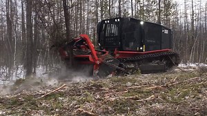 2.3K views · 83 reactions | Powerline clearing with the RAPTOR 300 ⚡ | ️ by www.ammac.by | Prinoth Vegetation Management | Facebook