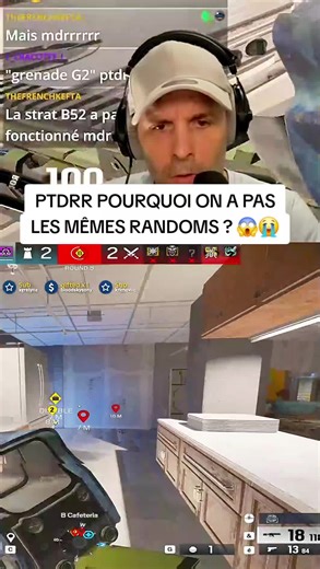 PTDRR POURQUOI ON A PAS LES MÊMES RANDOMS ? 😱😭 @Sixquatre #sixquatre #rainbow6 #r6champion #rainbowsixsiege #r6xrepost