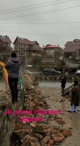 *Structure Raised Allegedly By Sagar’s Wife Demolished At Humhama*...