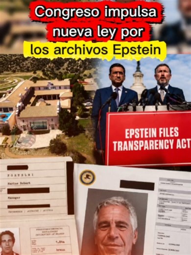 Un nuevo proyecto de ley relacionado con los archivos de Jeffrey Epstein fue presentado en el Congreso y busca ampliar el acceso a información y fortalecer la colaboración con investigaciones estatales. El debate apenas comienza. #noticias #DonaldTrump #thomasmassie #rokhanna #epstein