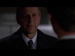 The X-Files - Smoking Man sets fire to the Mulder's office [5x20 - The End]