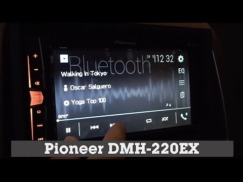 Pioneer DMH-220EX Display and Controls Demo | Crutchfield Video