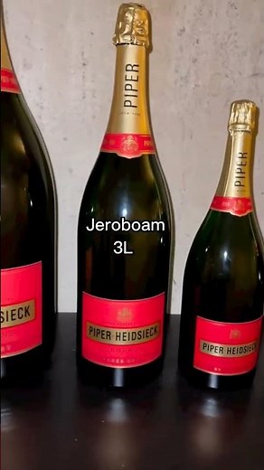 Here are the dimensions of the more commonly encountered champagne bottles: @benchampagnes