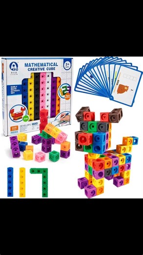 Play2Learn-The World Of Educational Toys | Snap Cube Building Blocks – 117 pieces Help little learners explore numbers, colors, and patterns with the — a vibrant, hands-on... | Instagram