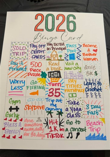 Family Bingo Night Ideas for 2026 Goals