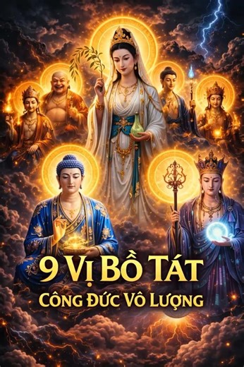 9 Vị Bồ Tát | Công Đức Vô Lượng
