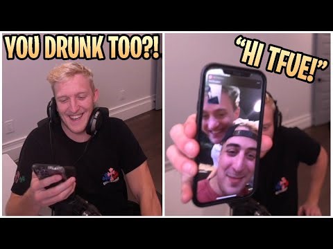 Drunk Tfue Facetimed Drunk Ninja, Cloakzy & TimTheTatman & It Was Chaos...