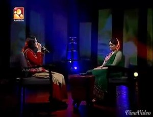"Sundara ravil..." a small video clip from my recent interview on Amrita TV- Duet (Part- 2), For full version click on the link given below. https://www.youtube.com/watch?v=GtXmDp9Bzbo | Roopa Revathi