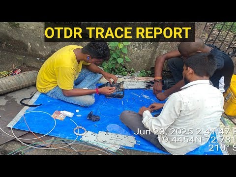 Link Down Otdr Trace Report 🙂