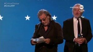 Al Pacino发表获奖感言 - 爱尔兰人获最佳群戏 (Critics' Choice Awards 2020)