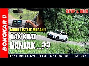Unpacking!! REVIEW & TEST DRIVE BYD ATTO 1 ON AN EXTREME CLIMB ON MOUNT PANCAR STOP & GO!!