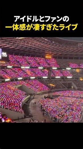 アイドルとファンの一体感が凄すぎたライブ