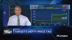 Target's hefty price tag
