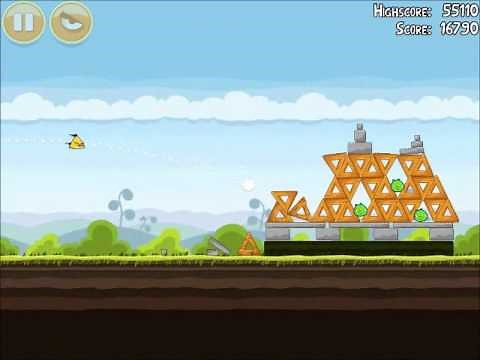 Official Angry Birds Walkthrough Mighty Hoax 4-6
