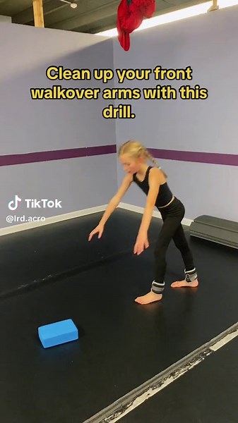 Get those front walkovers looking clean!! #lrdacro #frontwalkover #frontwalkovertutorial #acrodancer #dancer #danceteachersoftiktok #frontwalkovertips #acrotips #dancestudio #fyp