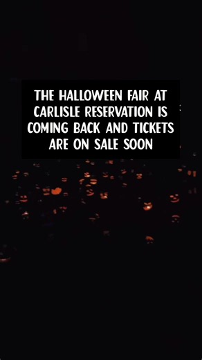 🎃 SAVE THIS HALLOWEEN EVENT 👻 The Carlisle Halloween Fair is coming back to Lorain County Metro Parks, and this is definitely one to add to your fall bucket list! 📍 Carlisle Reservation | LaGrange, OH 📅 October 9, 10, 16, 17, 23 & 24 ⏰ 4:30–9:30 PM 🎟️ Tickets go on sale Tuesday, September 22 💰 $7/person | Ages 3 & under are FREE There’s a LOT packed into this event -a family-friendly Halloween trail, haunted trail later in the evening, Boo Choo train, Pumpkin Express tram, carnival games, 