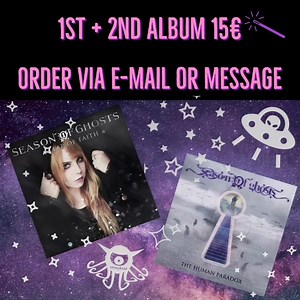 6.9K views · 16 reactions | Finally! For the first time ever, The Human Paradox is available for sale directly from us! Grab both albums for 15€ (instead of 20€) via orders(@)seasonofghosts.com or a message on here and get them signed for free  | Season of Ghosts | Facebook