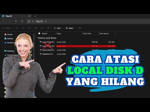 Cara Atasi Local Disk D Yang Hilang