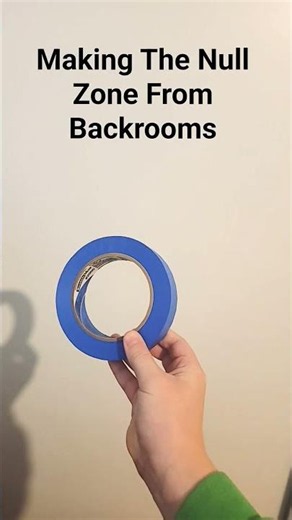 Putting A Null Zone In My Room!!! #enterthebackrooms #backrooms #kanepixels