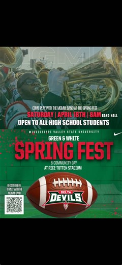 April 18th on Saturday, Come Perform with MGMM❤️💚 #hbcu #band #marchingband #college #fyp