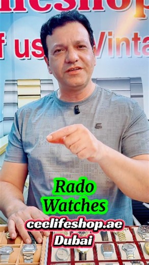 ceelifeshop.ae on Instagram: "**Authentic Vintage Pre-Owned Rado Watches for Sale in Dubai 🇦🇪** Discover the timeless elegance of **Rado Swiss watches 🇨🇭**, known for their durability, precision, and iconic designs. At **ceelifeshop.ae**, we offer a curated selection of **authentic vintage pre-owned Rado watches**, perfect for collectors and everyday wear. ✨ **Why choose our vintage Rado watches:** * 100% **authentic Swiss-made Rado** * Classic models from the golden era of watchmaking * **F