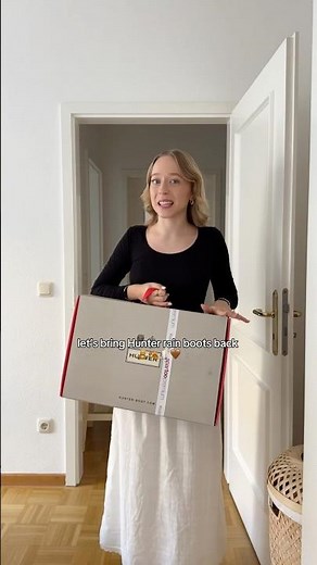 Hunter rain boots 🍂