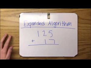Addition: Expanded Algorithm