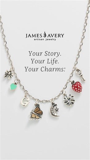 Start your charm necklace with designs that celebrate moments and memories. | James Avery Artisan Jewelry | Facebook