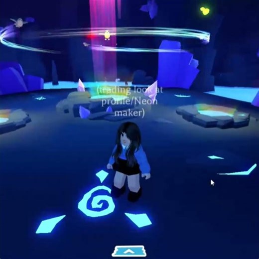 making a neon robin in #adoptme #roblox #new