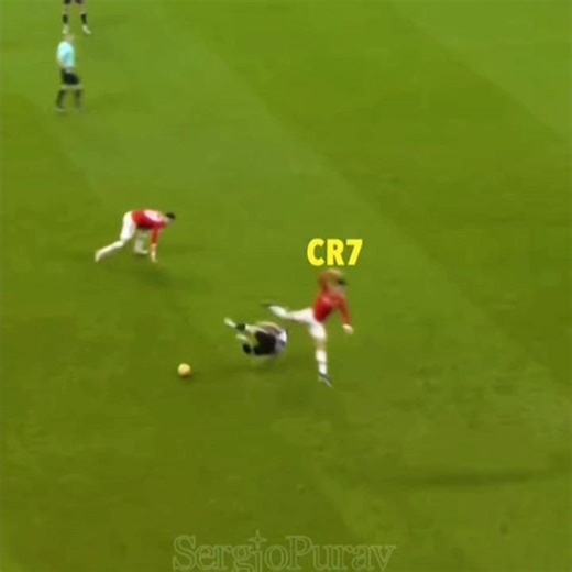 The Aggressive Side of CR7 💀🔥 | Manchester United vs Newcastle #shorts